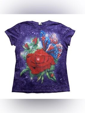 Y2K Rose Tee